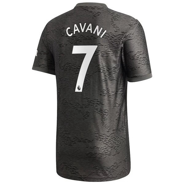 Maglia Manchester United NO.7 Cavani 2ª 2020-2021 Nero